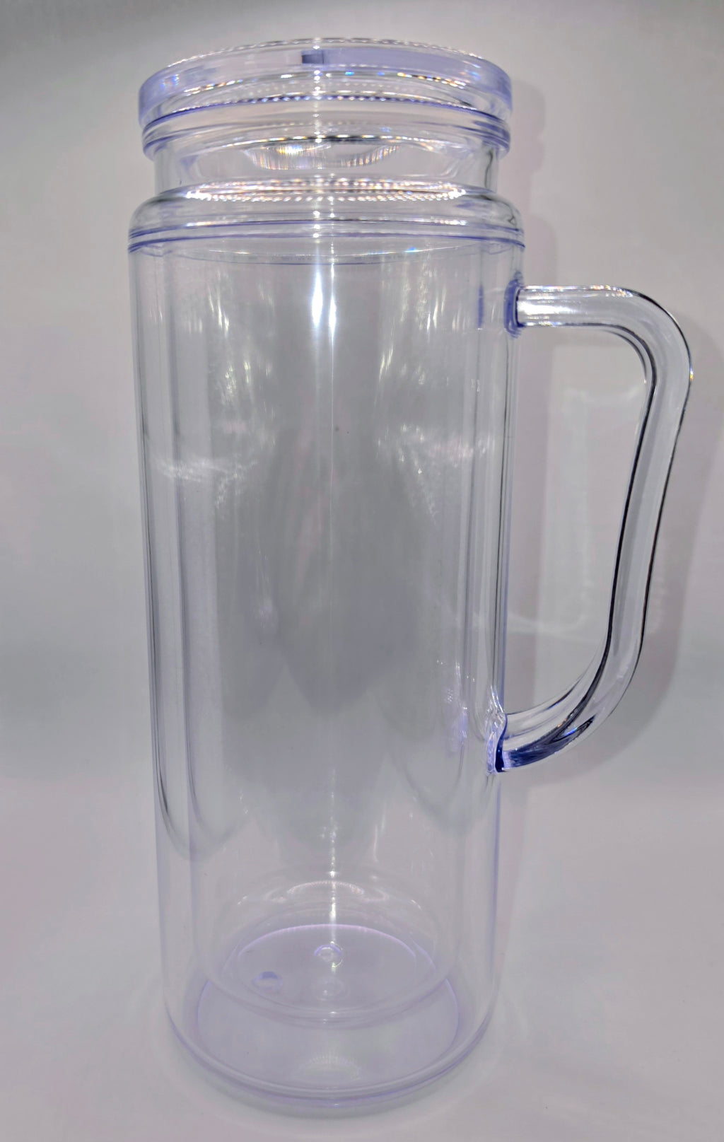 20Oz Acrylic Plastic Snow Globe Cups with Handle