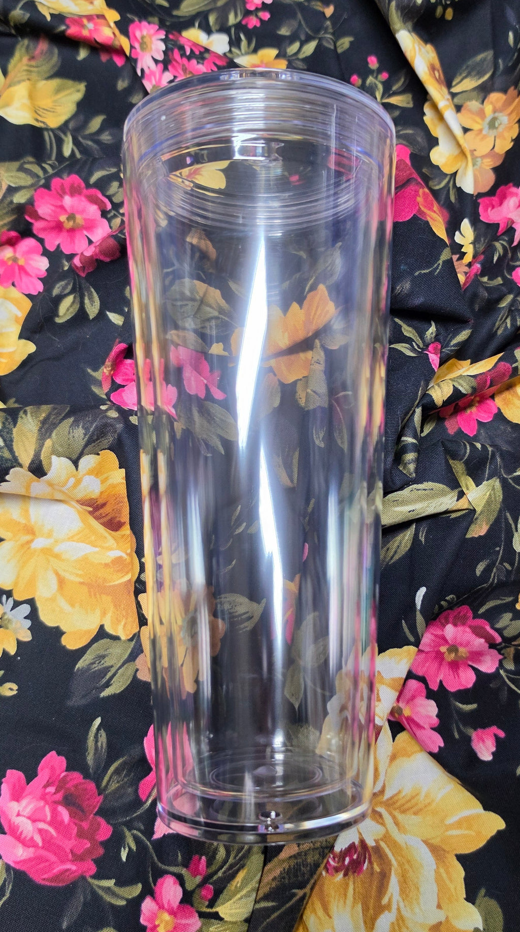 24 oz custom snow globe  tumbler