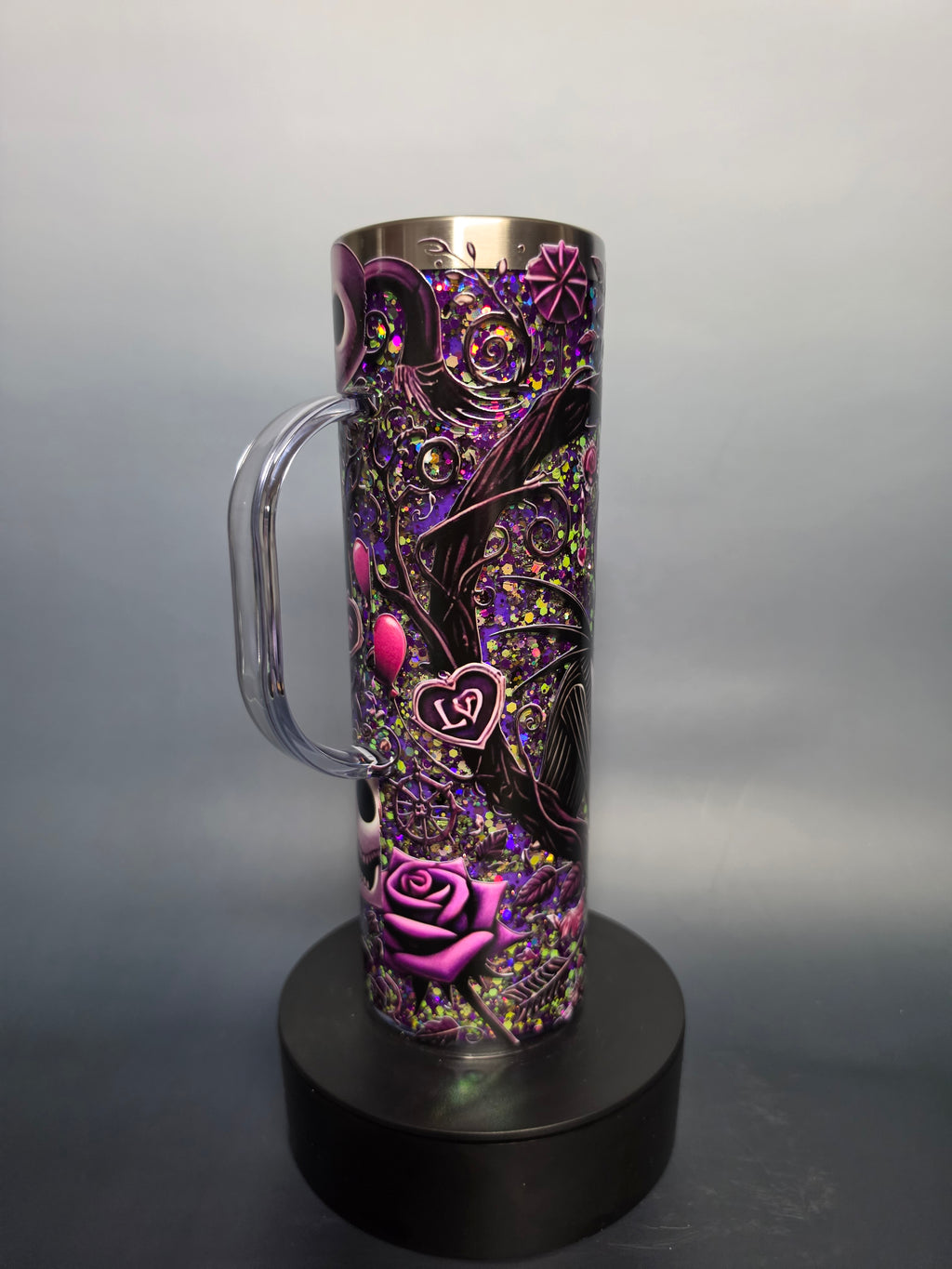 Love 20 oz snow globe tumbler