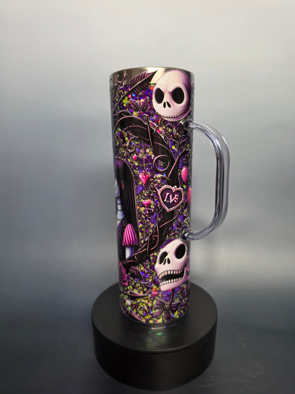 Love 20 oz snow globe tumbler