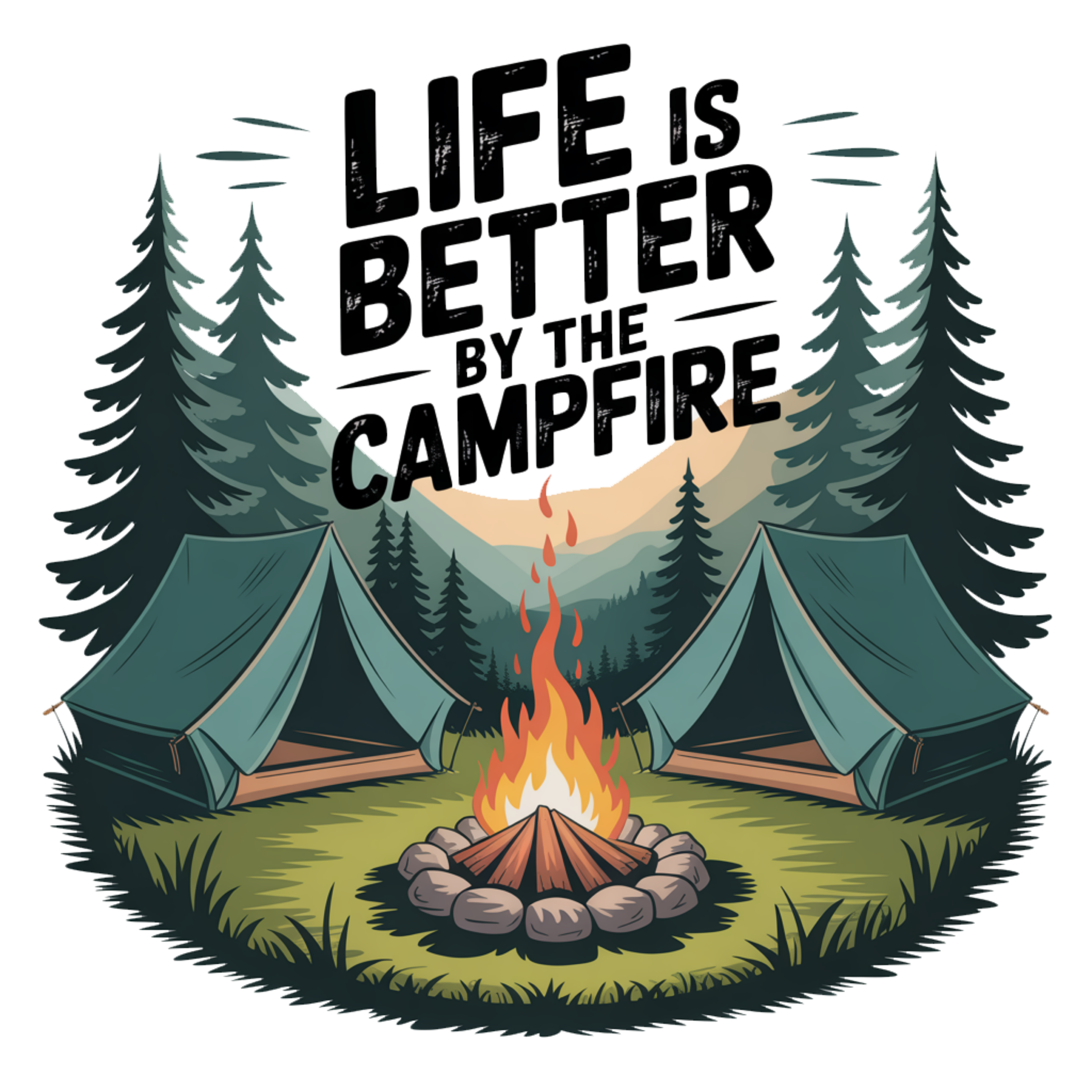 Camping/Nature  Tumbler Wraps