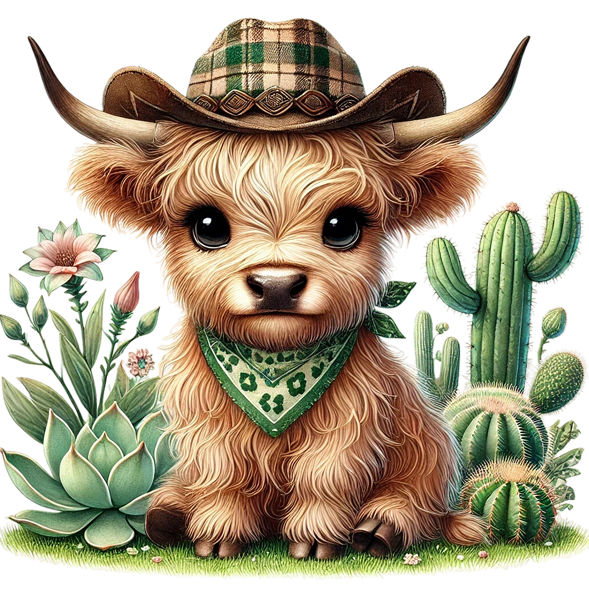 Cow's wraps and T shirt
