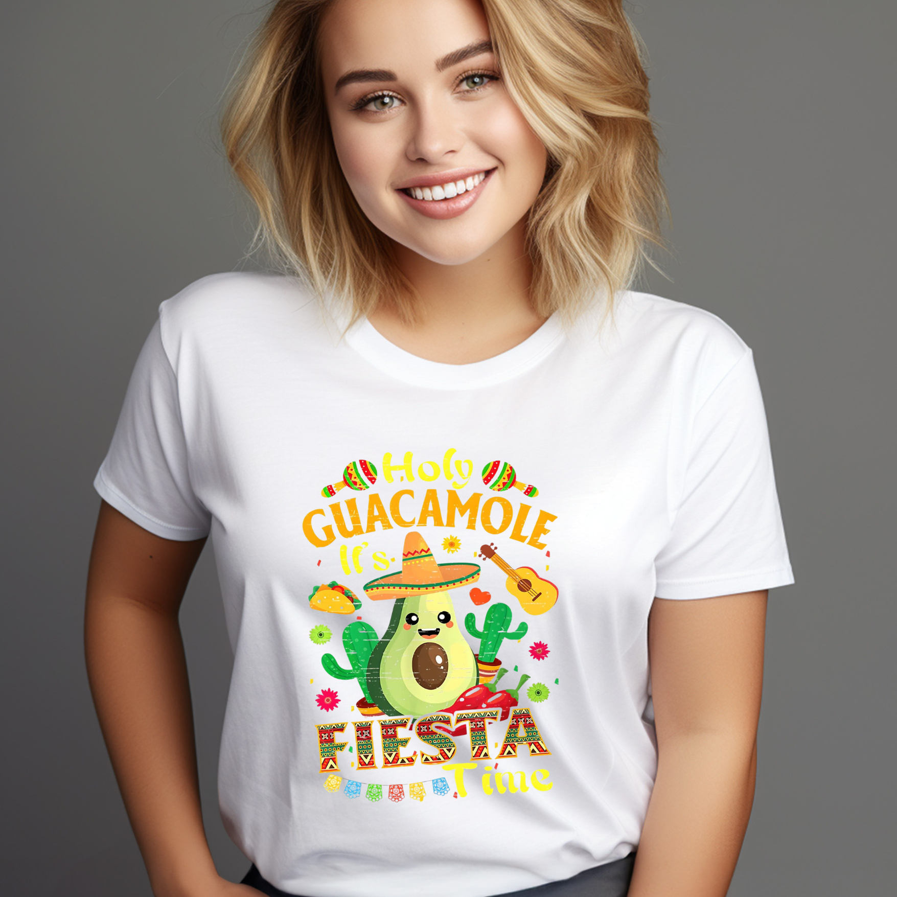 Guacamole Fiesta short sleeve T shirt