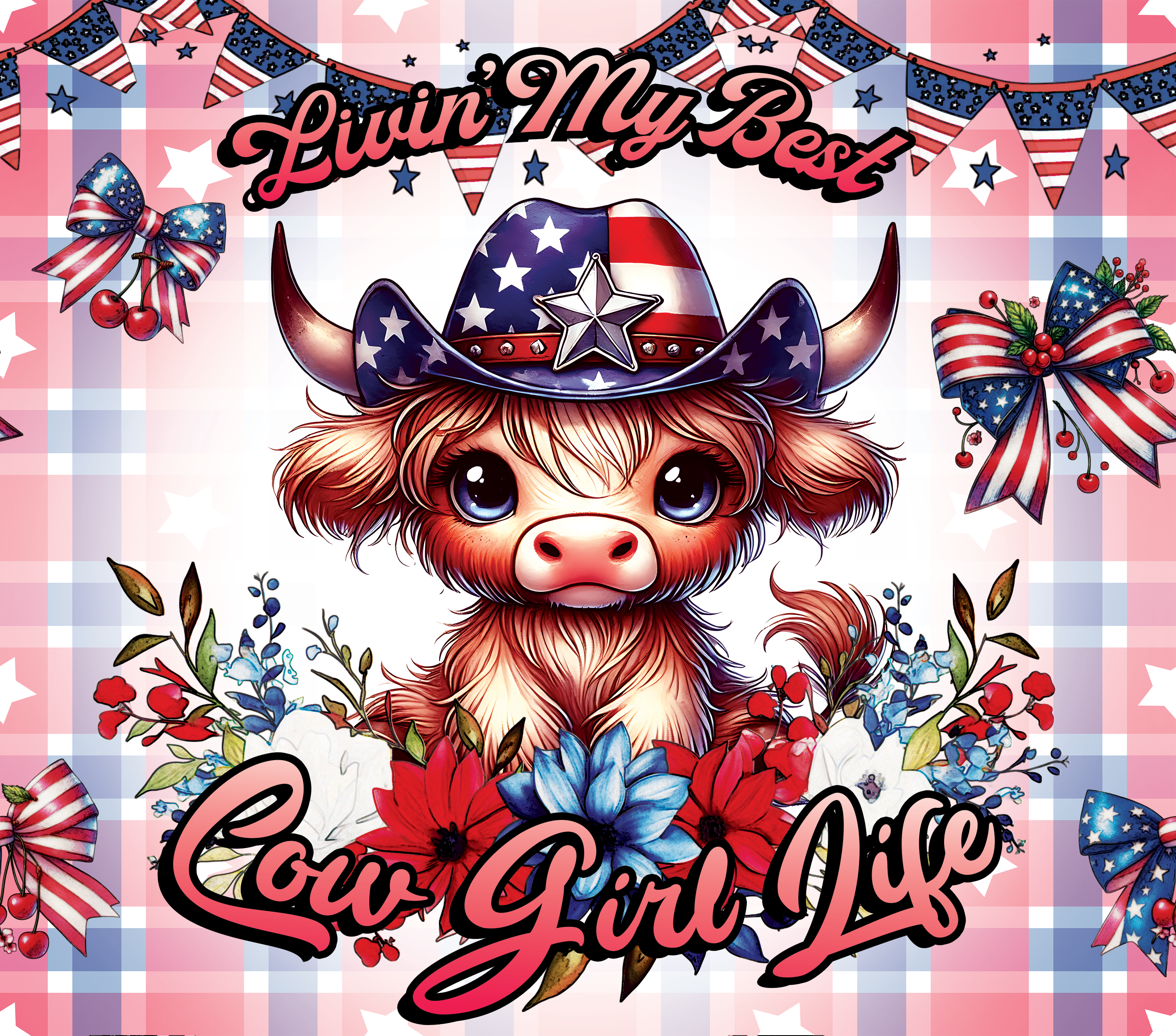 Cow's wraps and T shirt