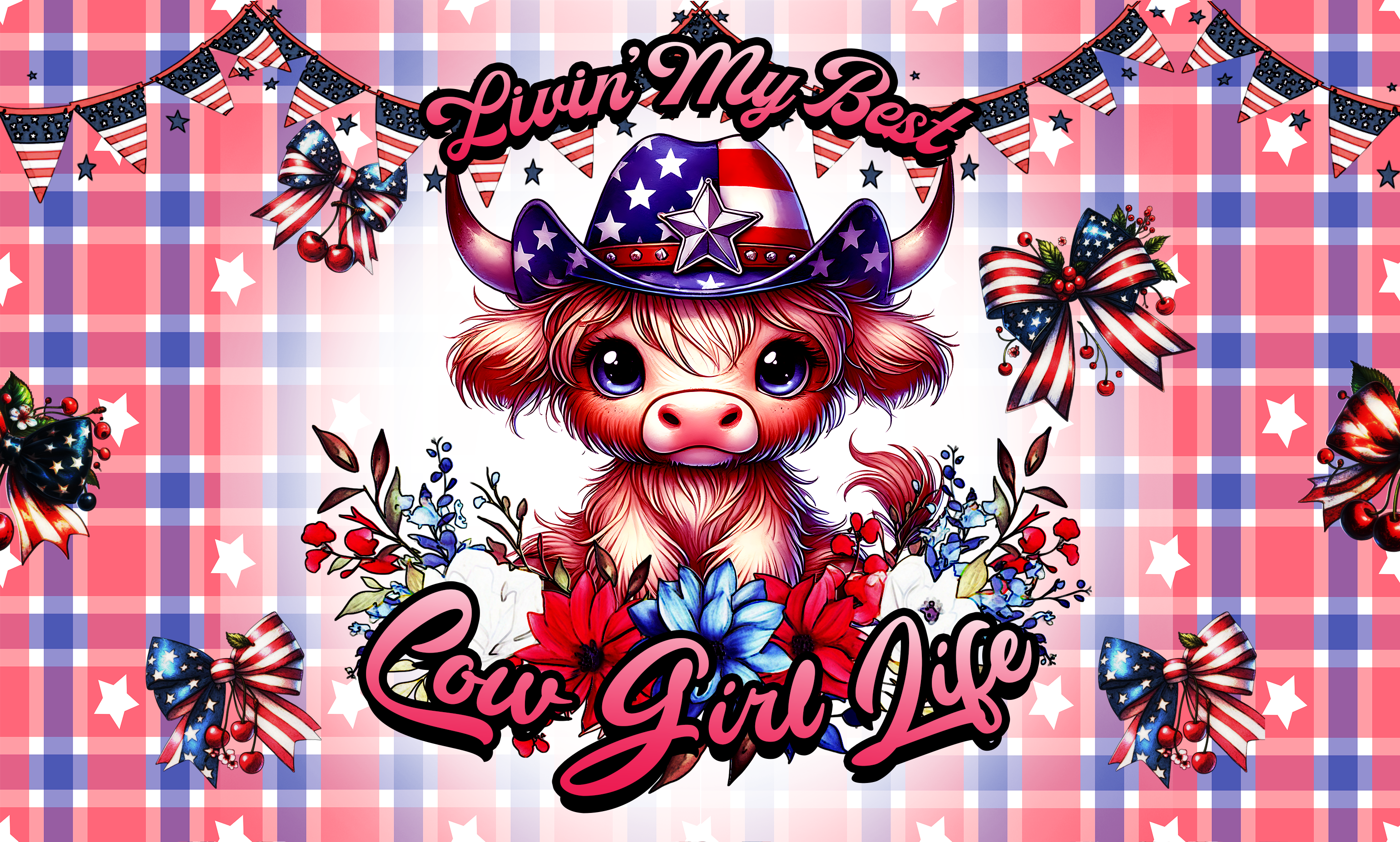 Cow's wraps and T shirt