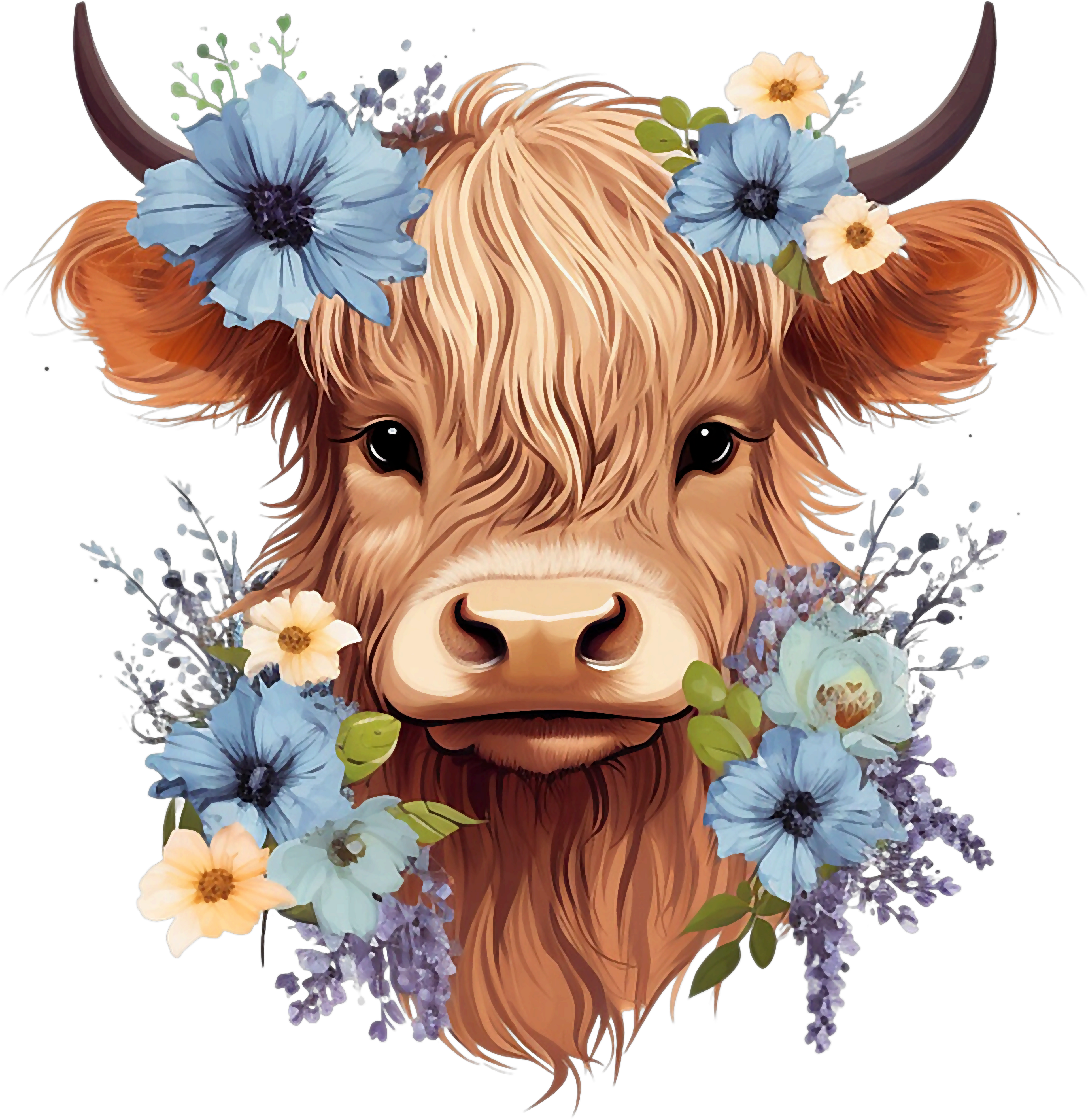 Cow's wraps and T shirt