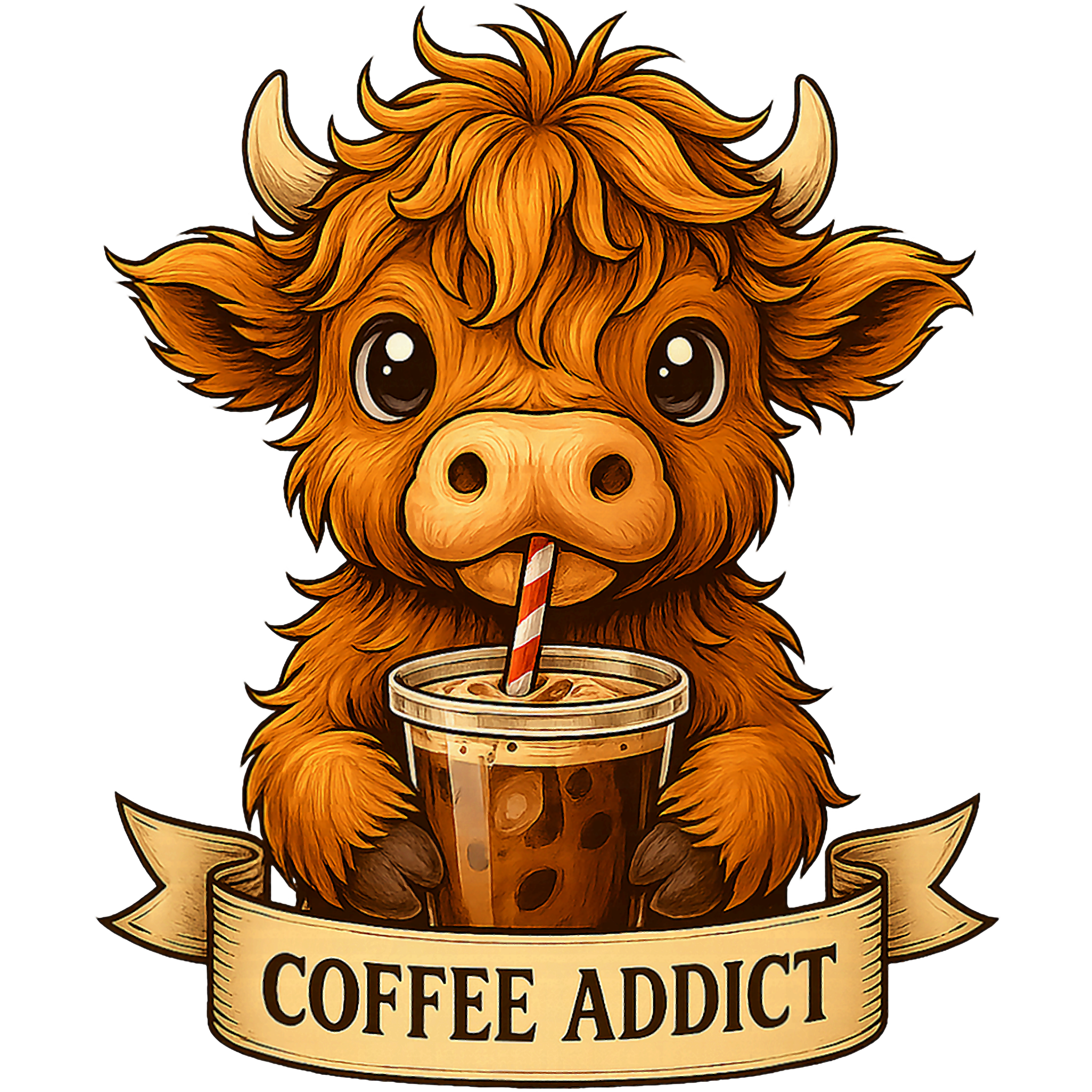 Cow's wraps and T shirt