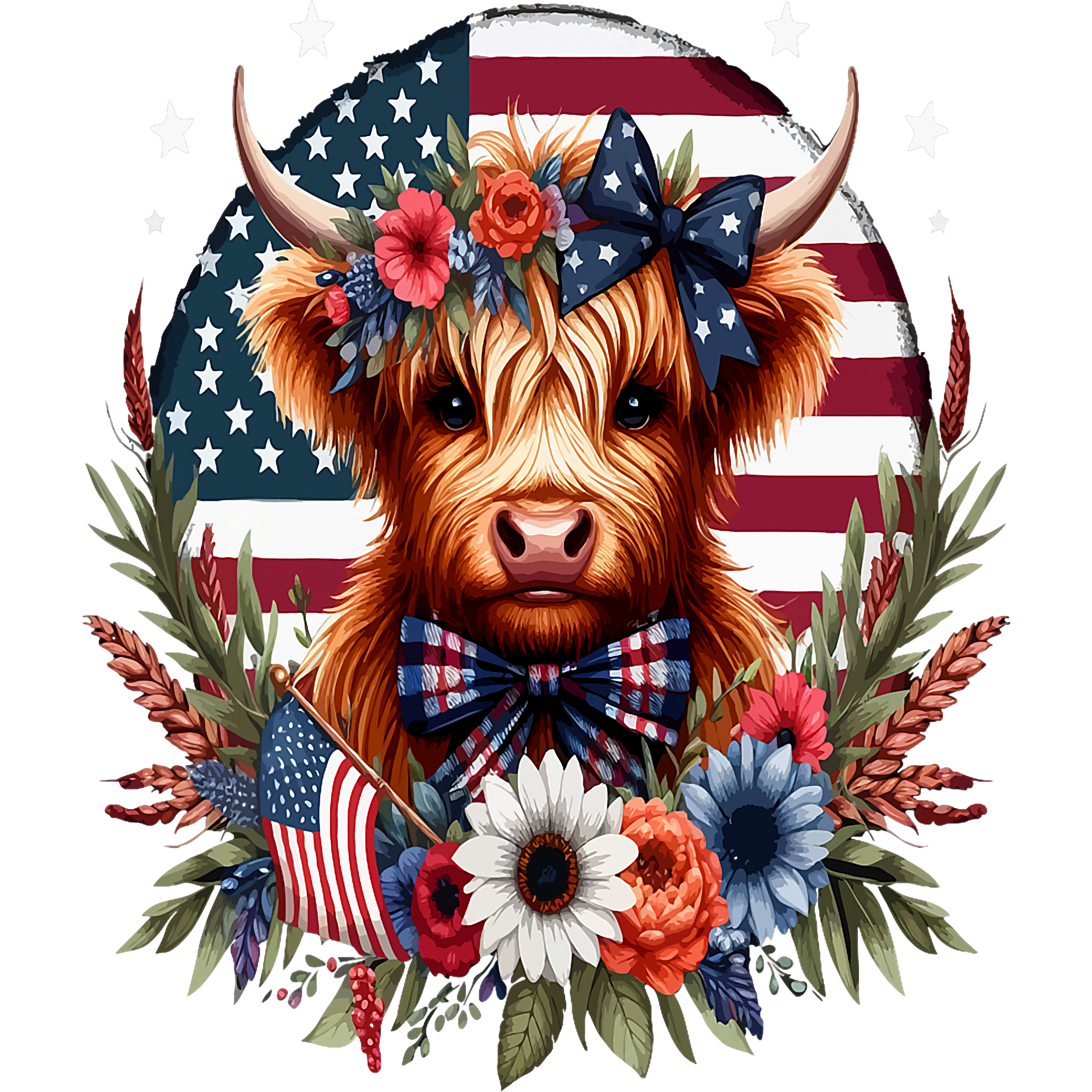 Cow's wraps and T shirt