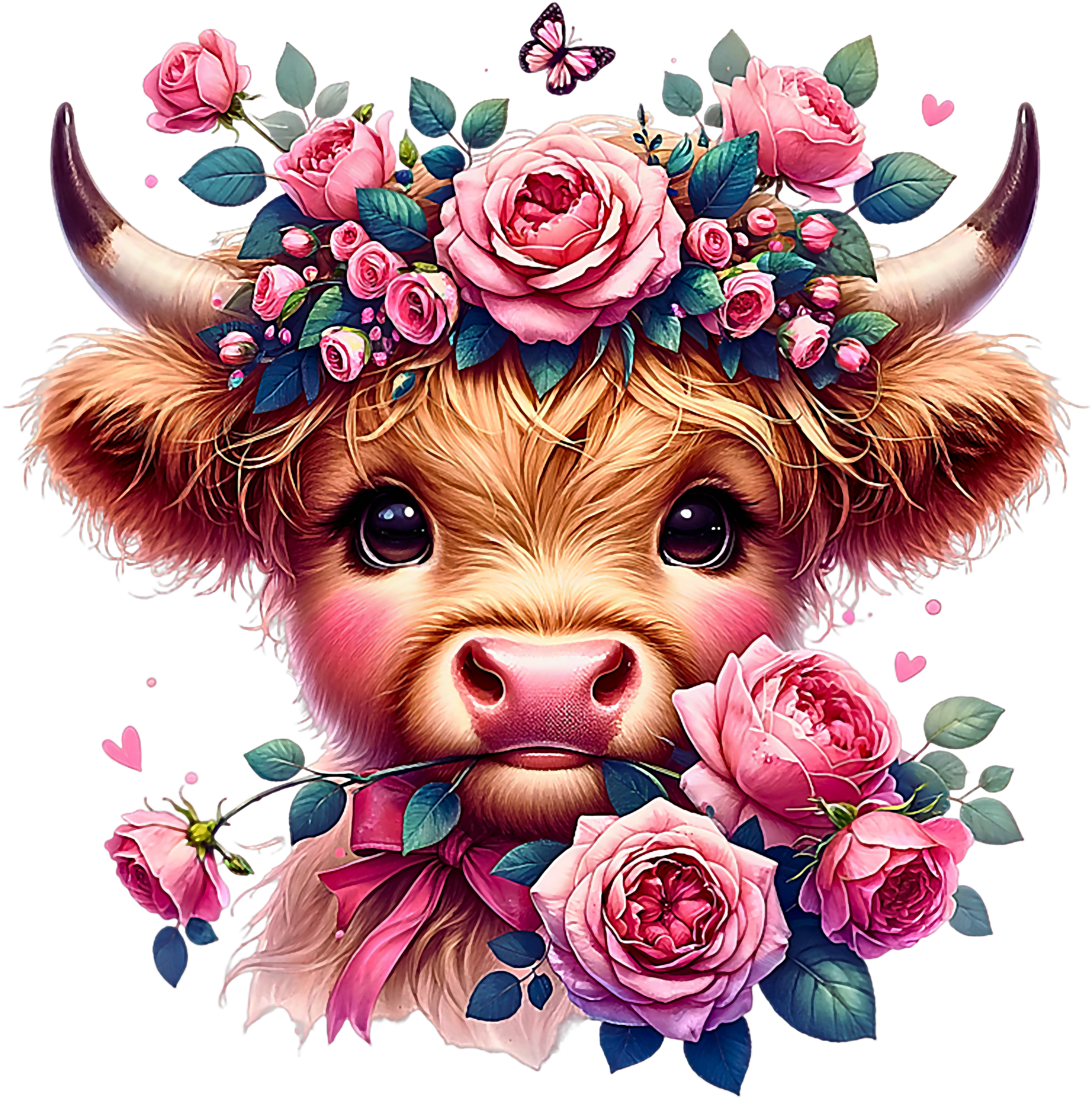 Cow's wraps and T shirt