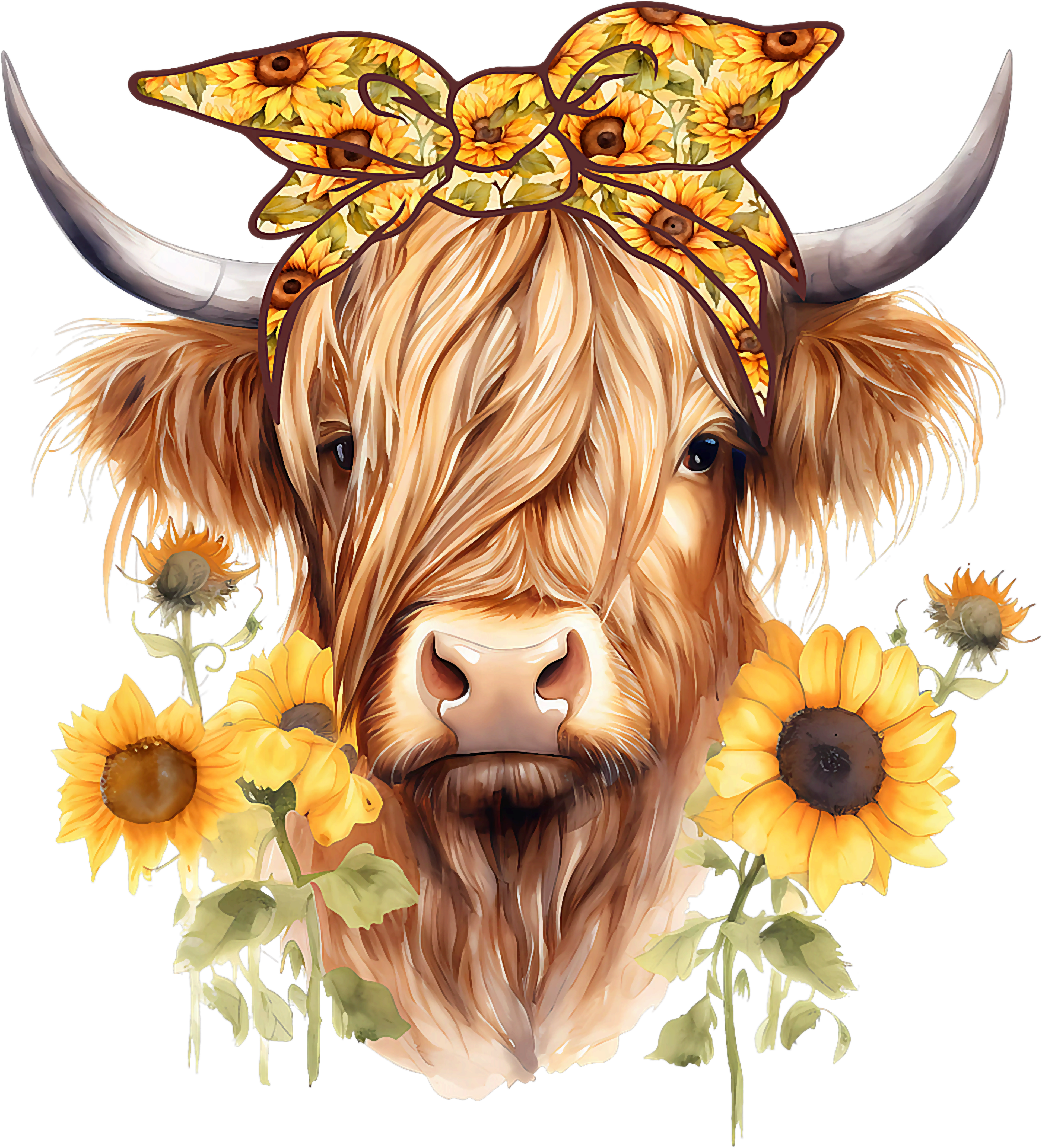 Cow's wraps and T shirt