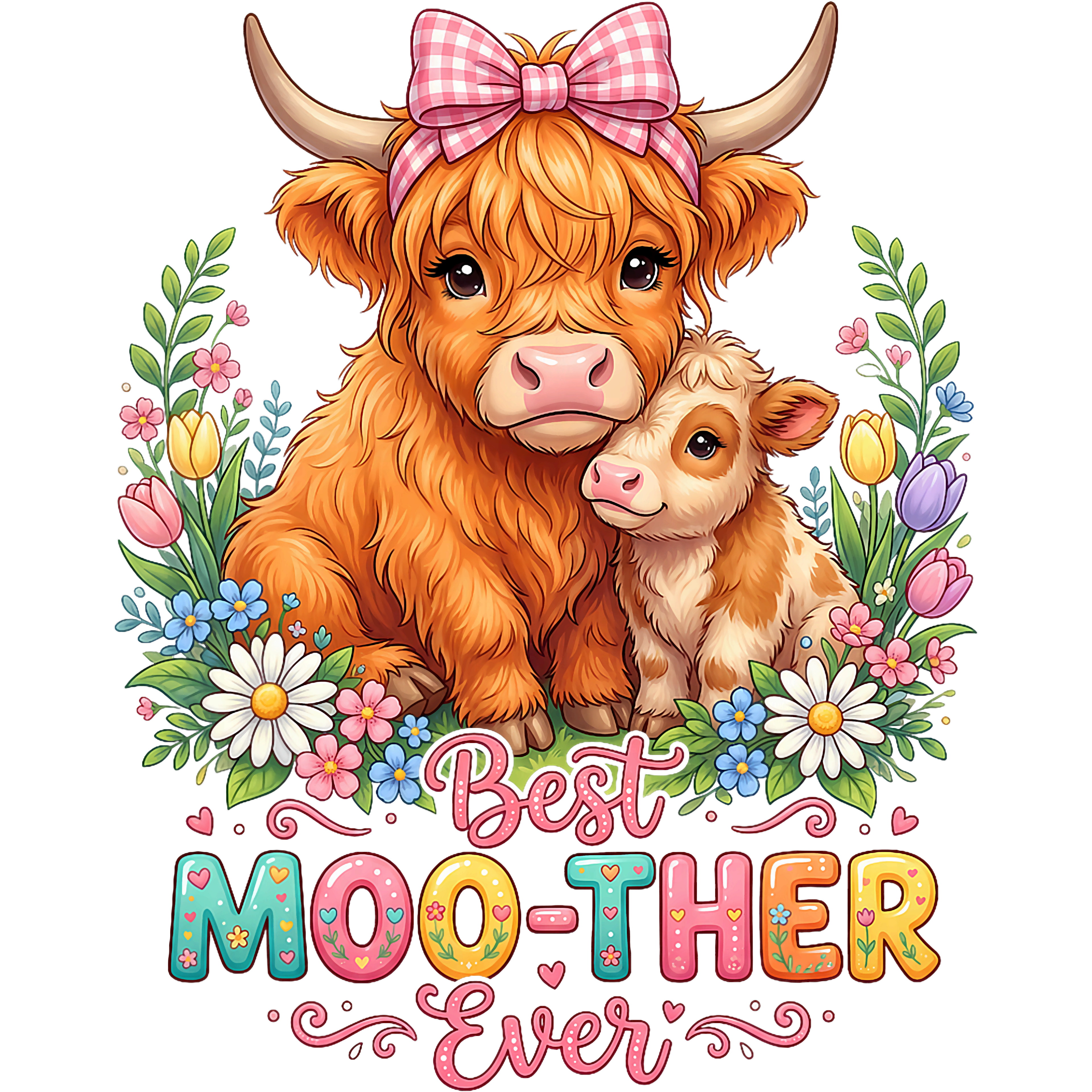 Cow's wraps and T shirt