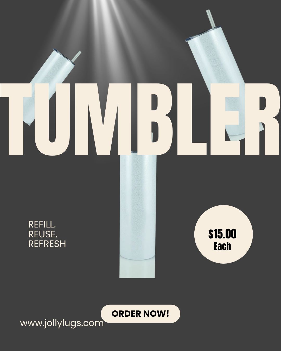 Customized 20oz tumbler