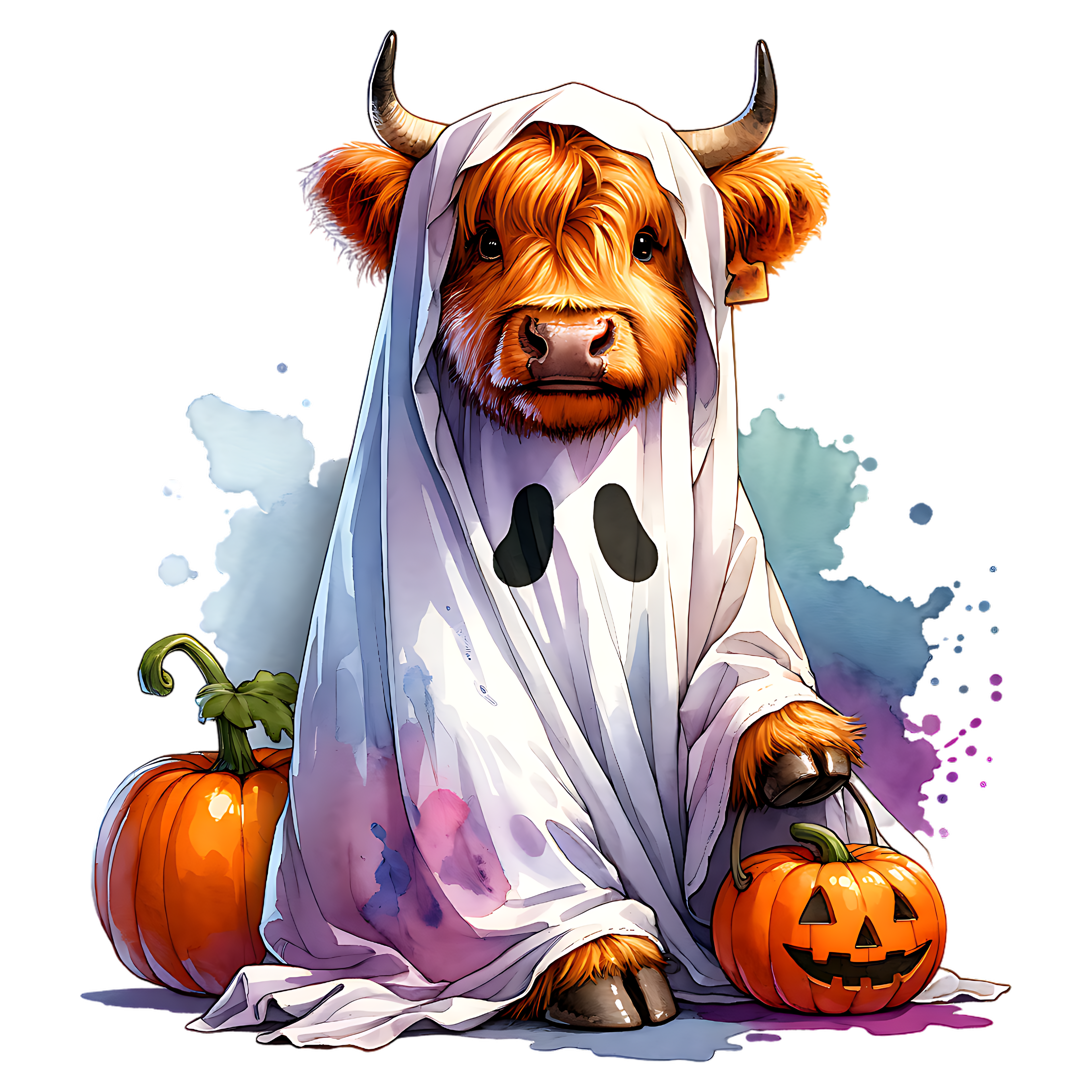 Cow's wraps and T shirt