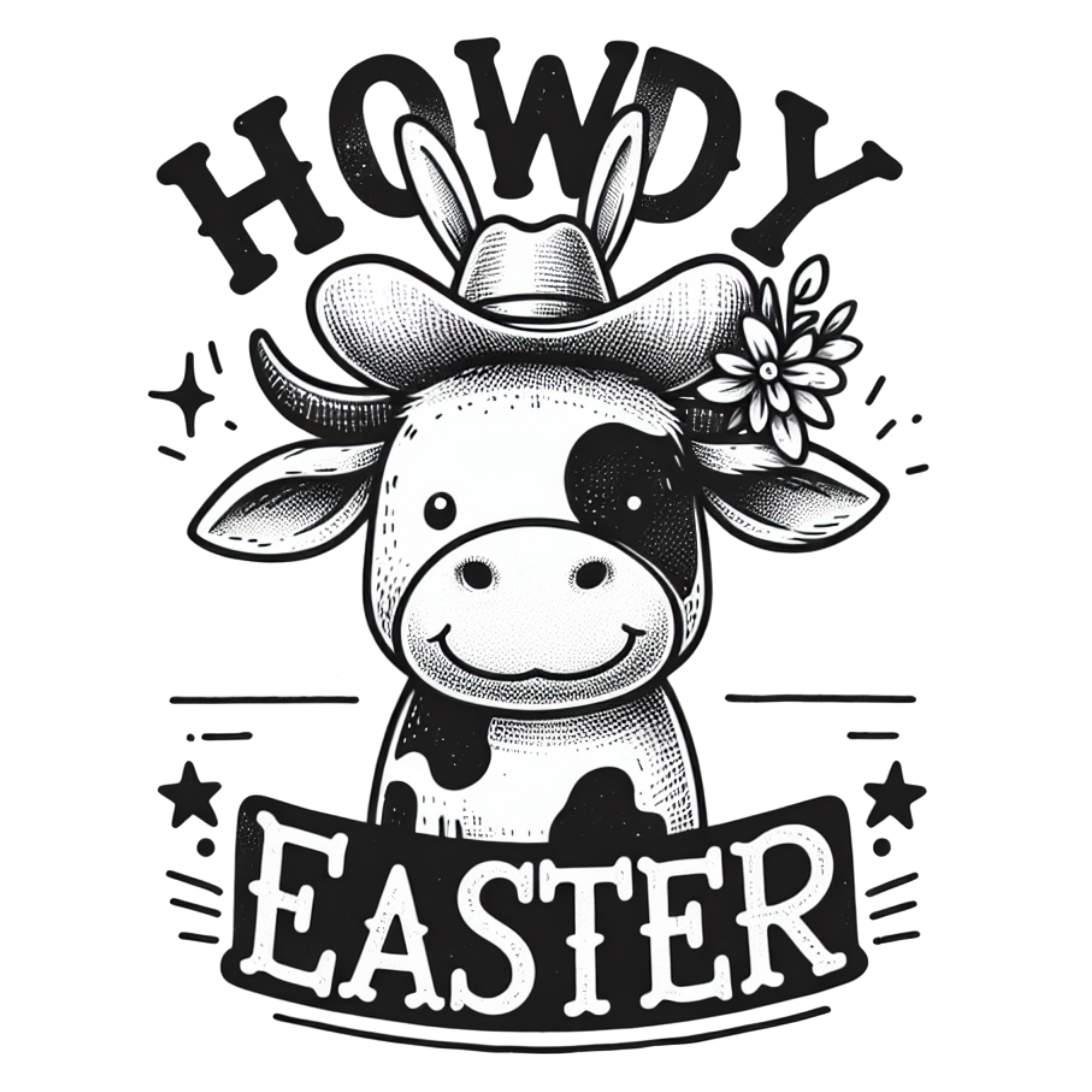 Cow's wraps and T shirt
