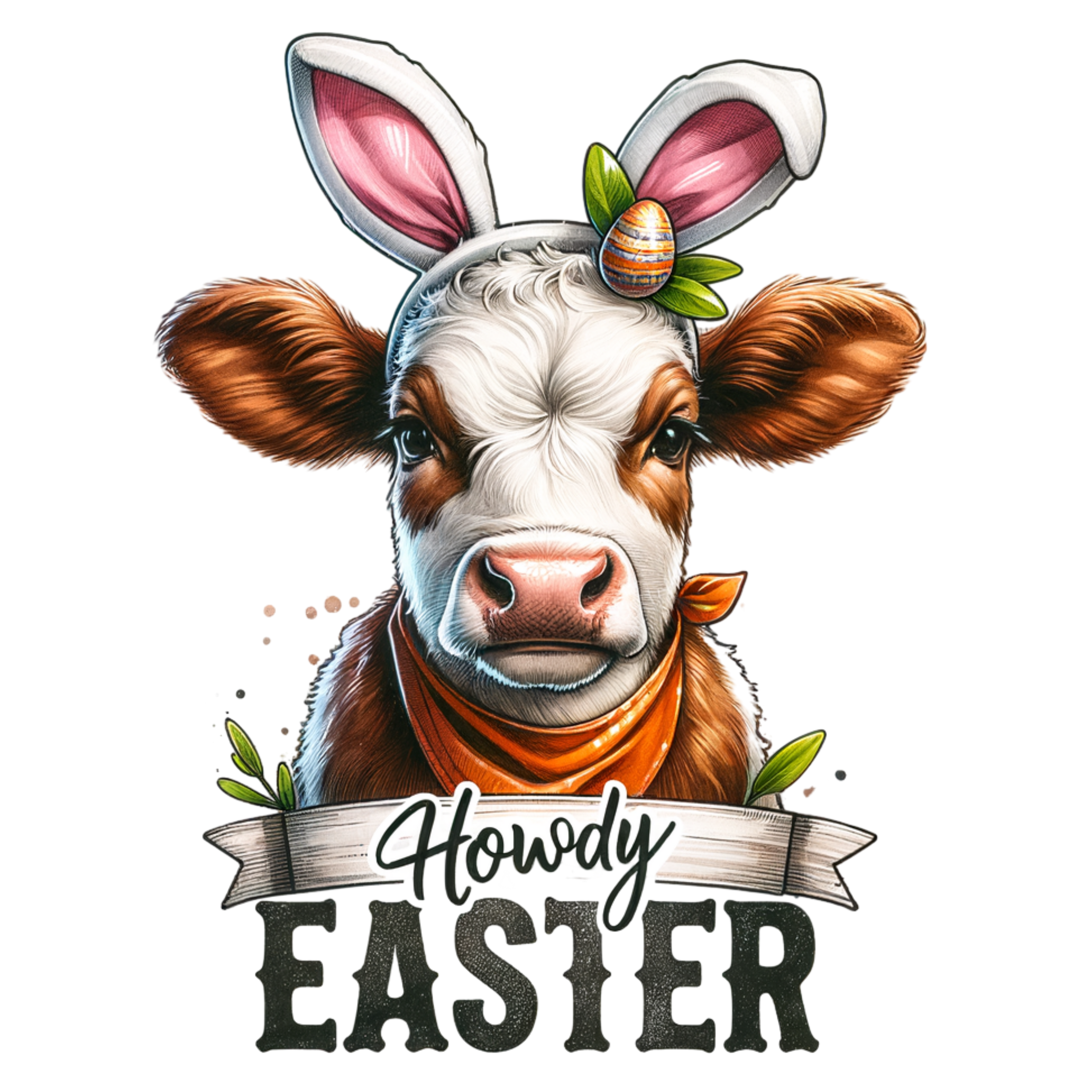 Cow's wraps and T shirt