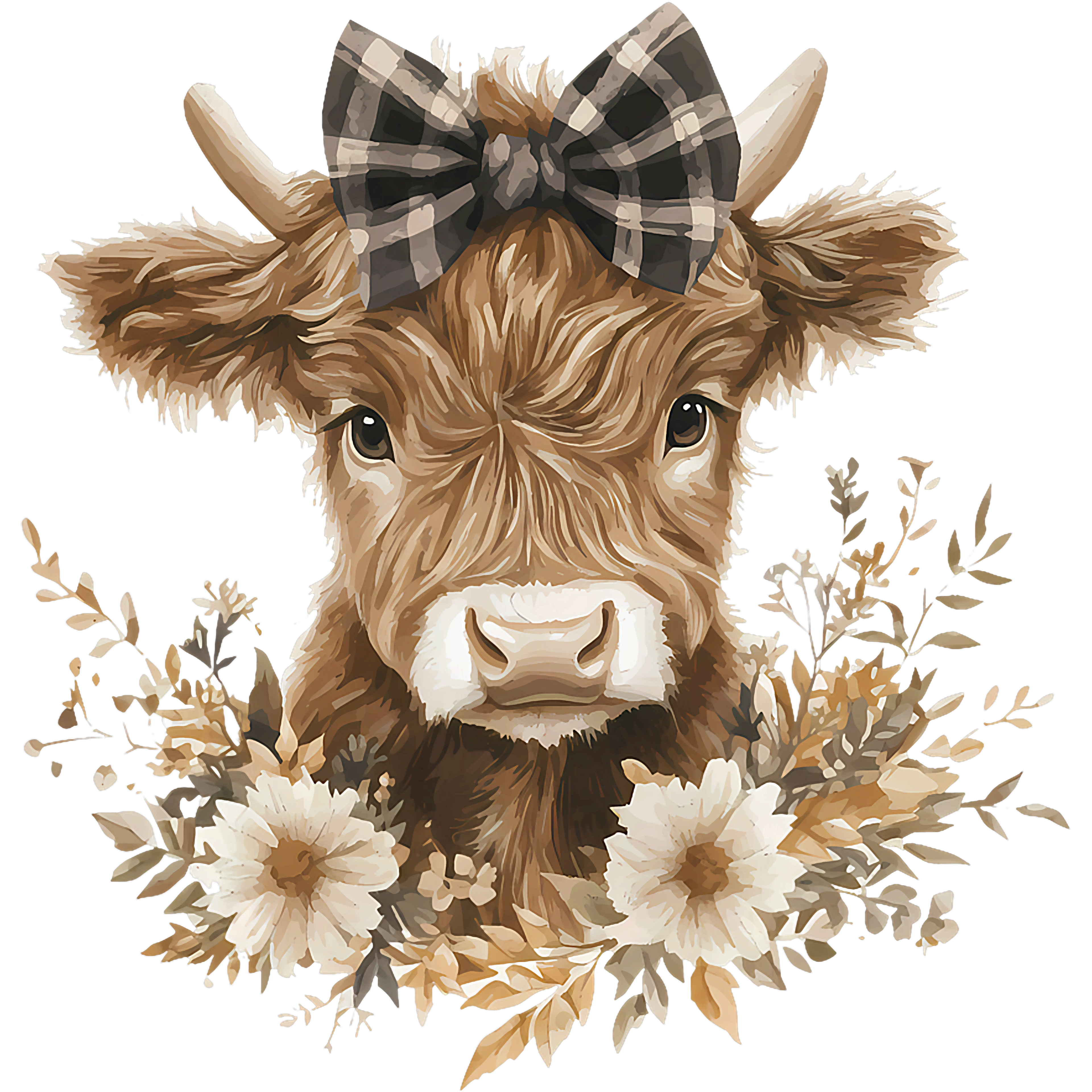 Cow's wraps and T shirt