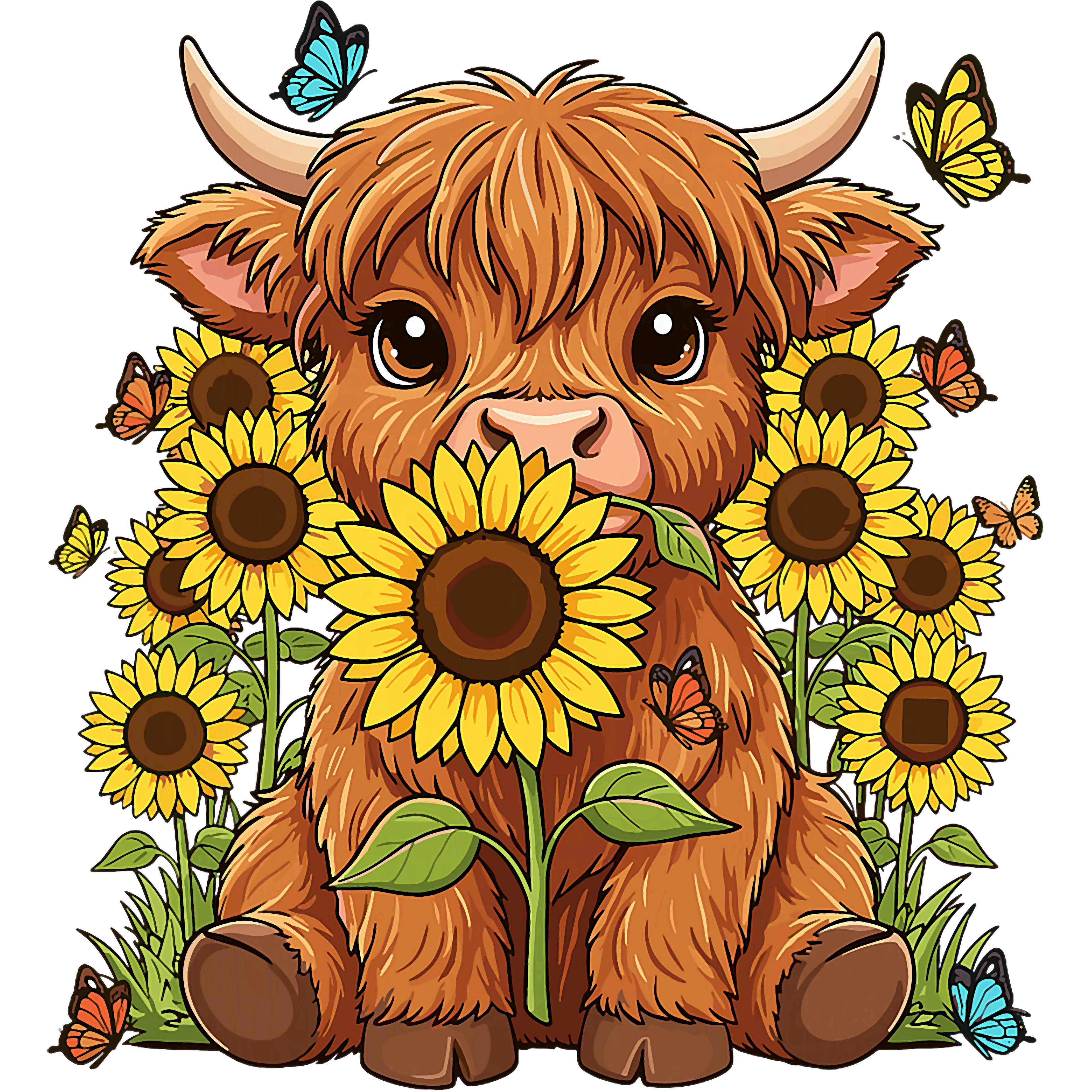 Cow's wraps and T shirt
