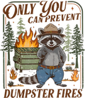 Dumpster Firer tumbler wrap