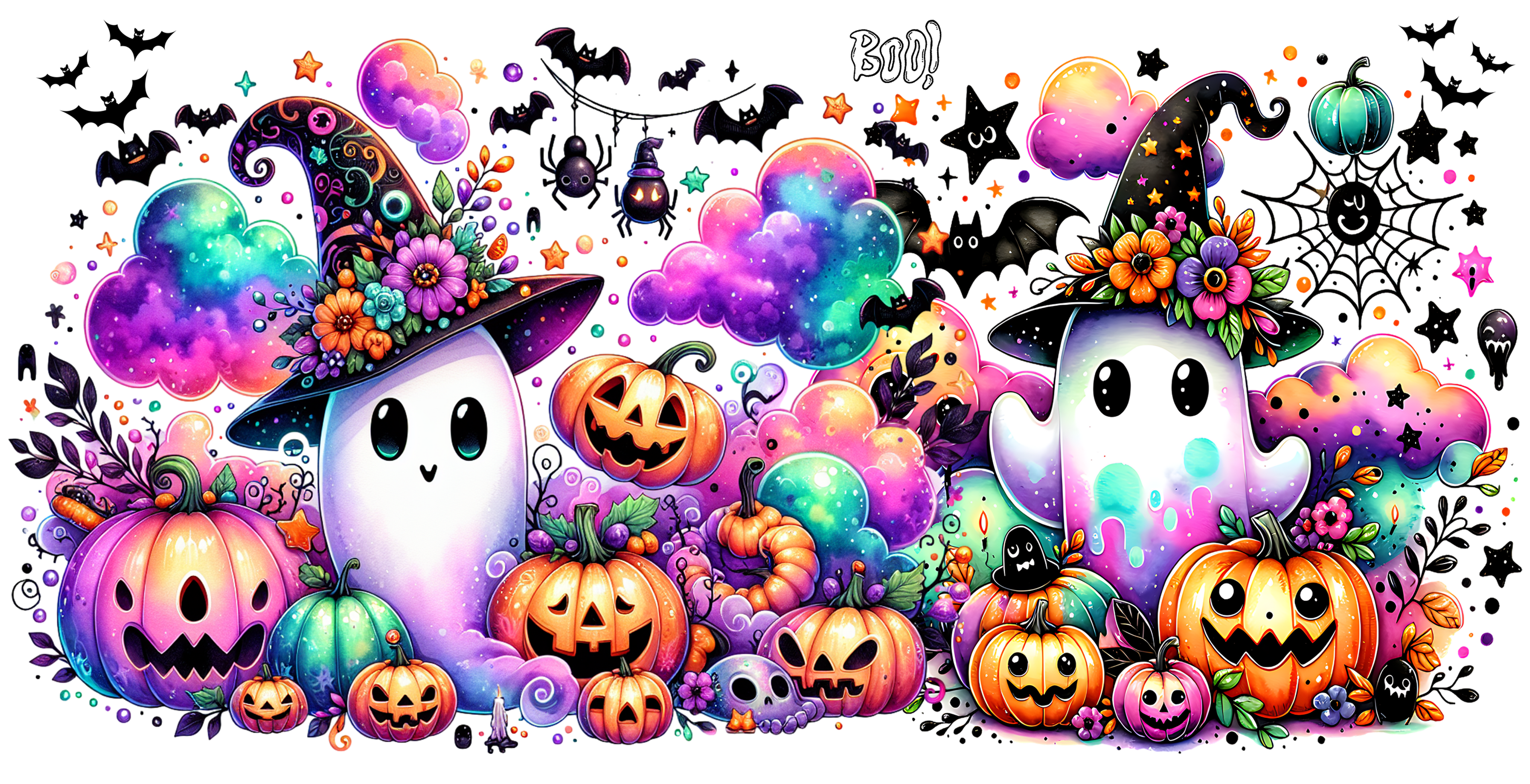 Halloween Tumbler wraps