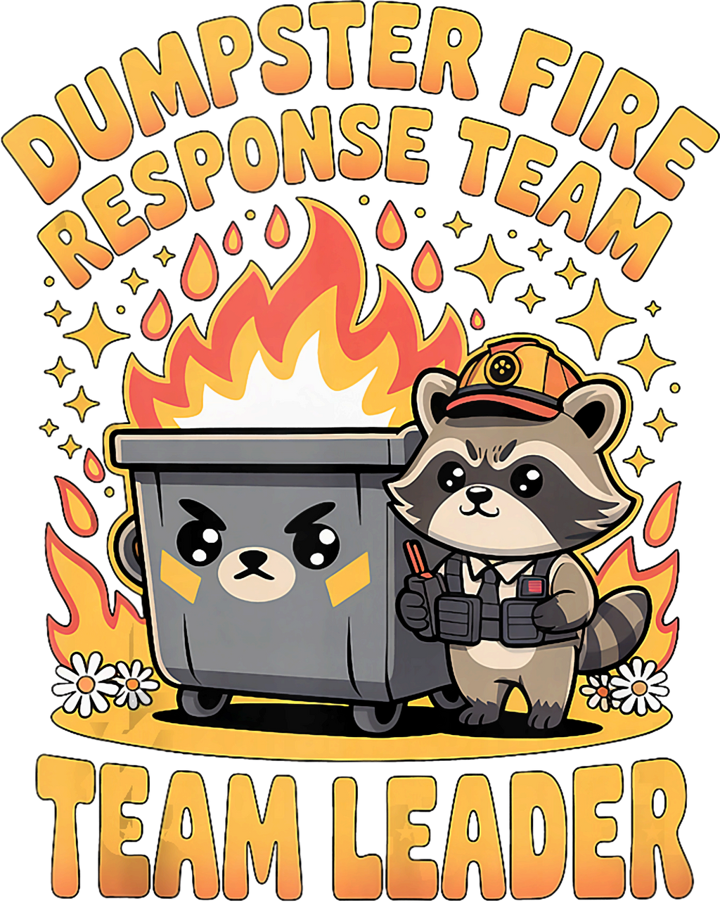 Dumpster Firer tumbler wrap
