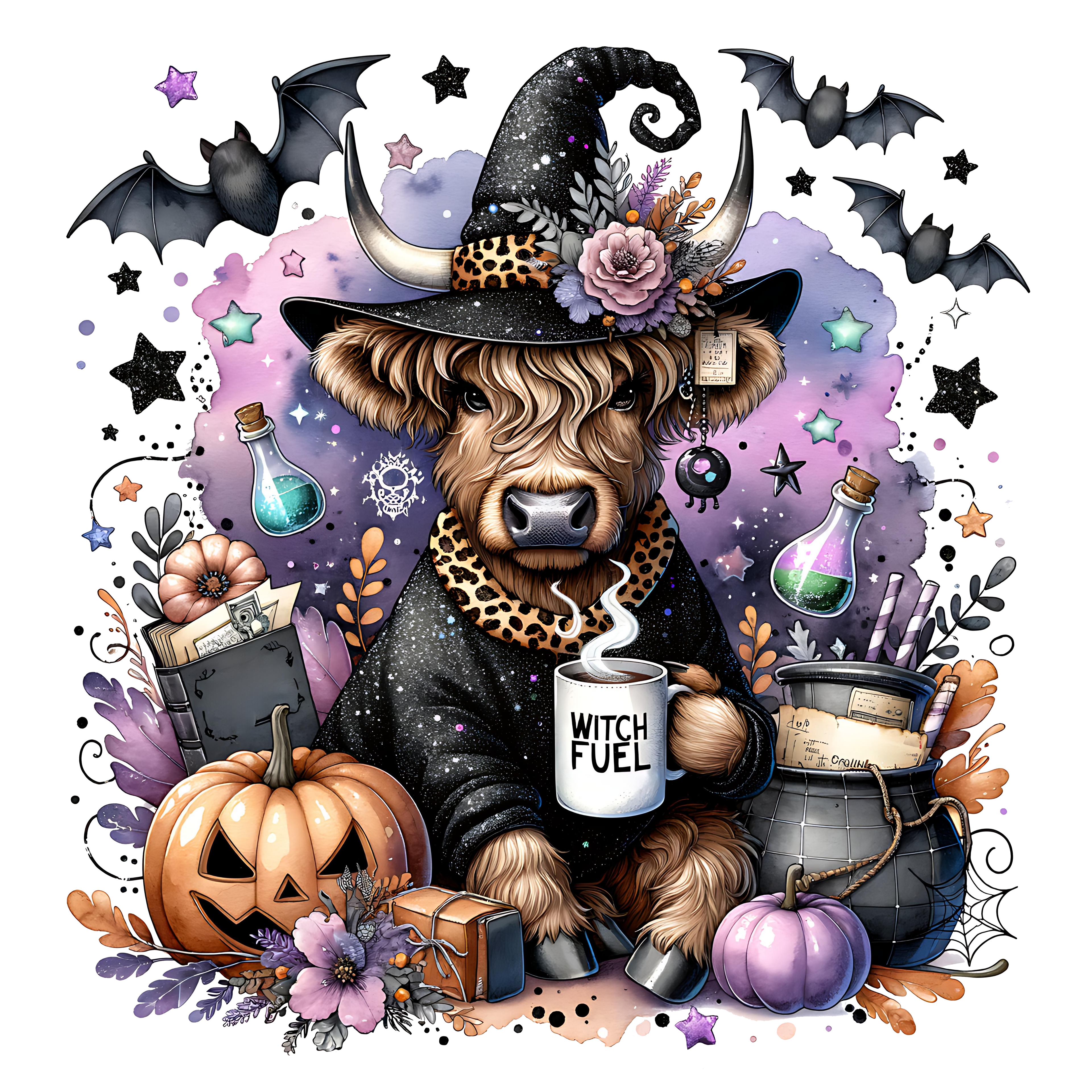Cow's wraps and T shirt