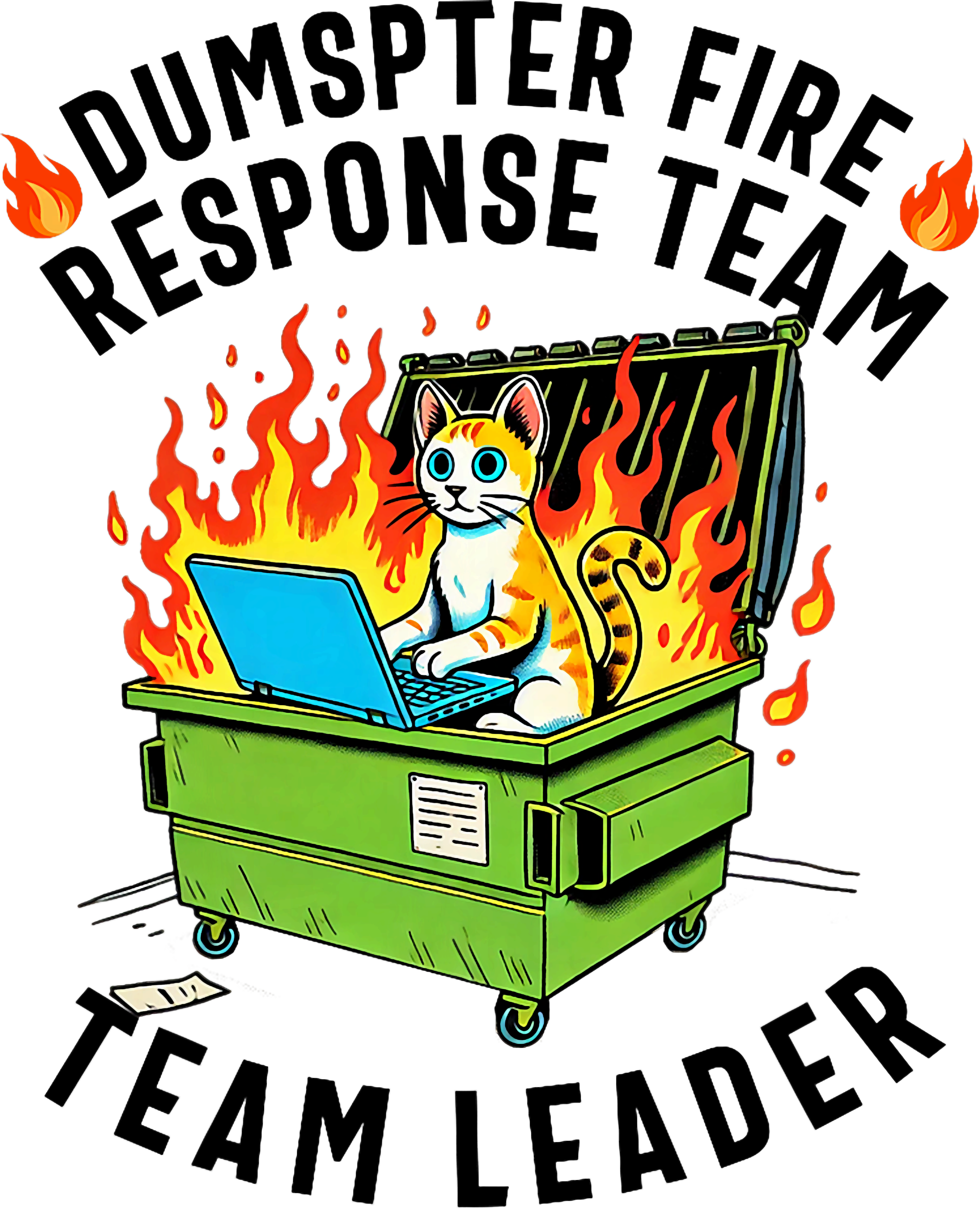 Dumpster Firer tumbler wrap