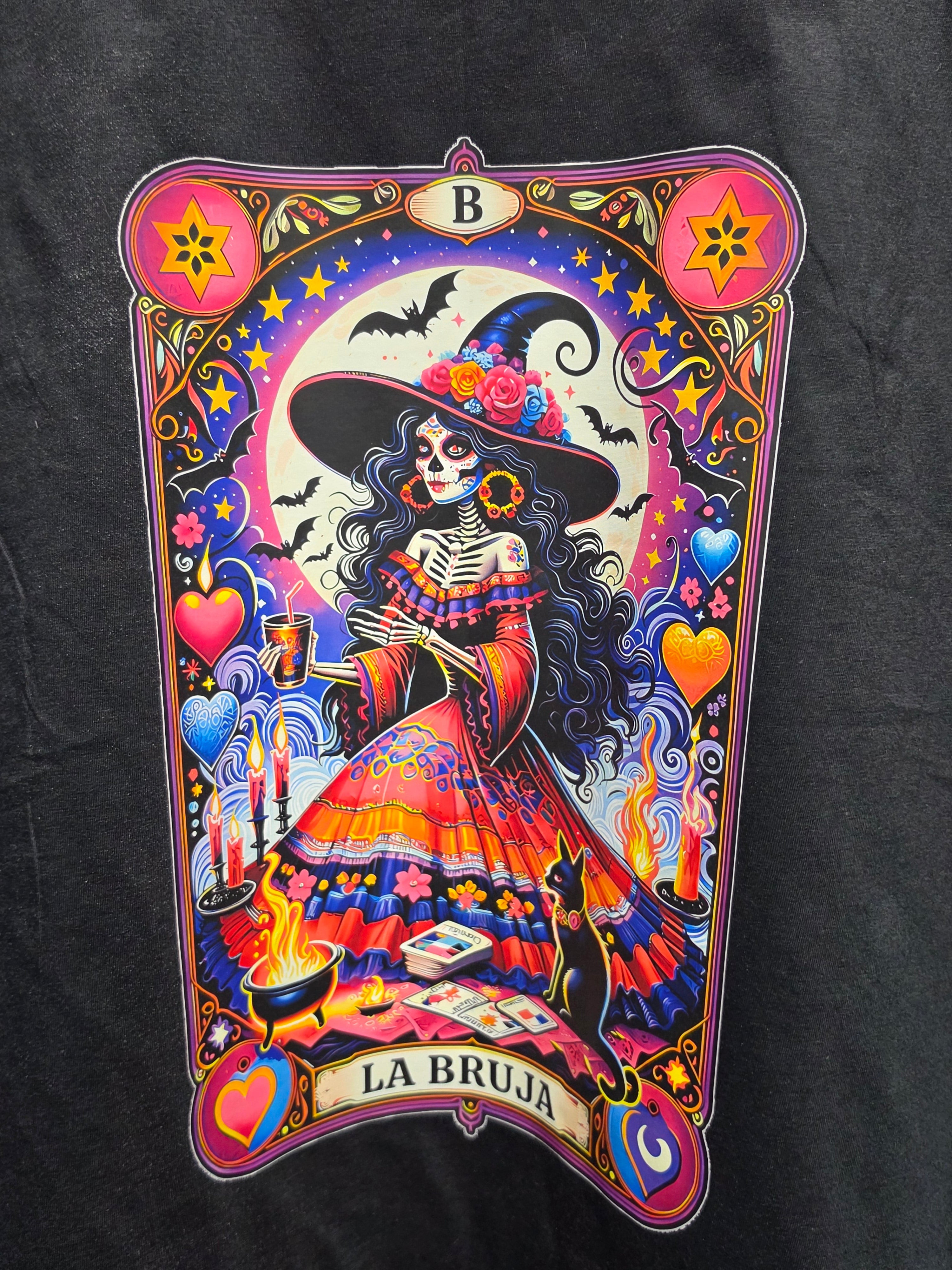 Graphic T La Bruja (the witch)