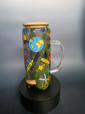 20oz teachers appreciation glass tumbler