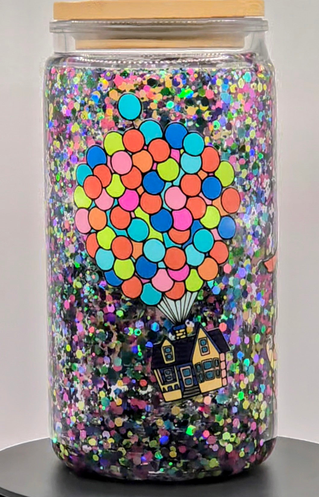 Kevin 16 oz snow globe tumbler