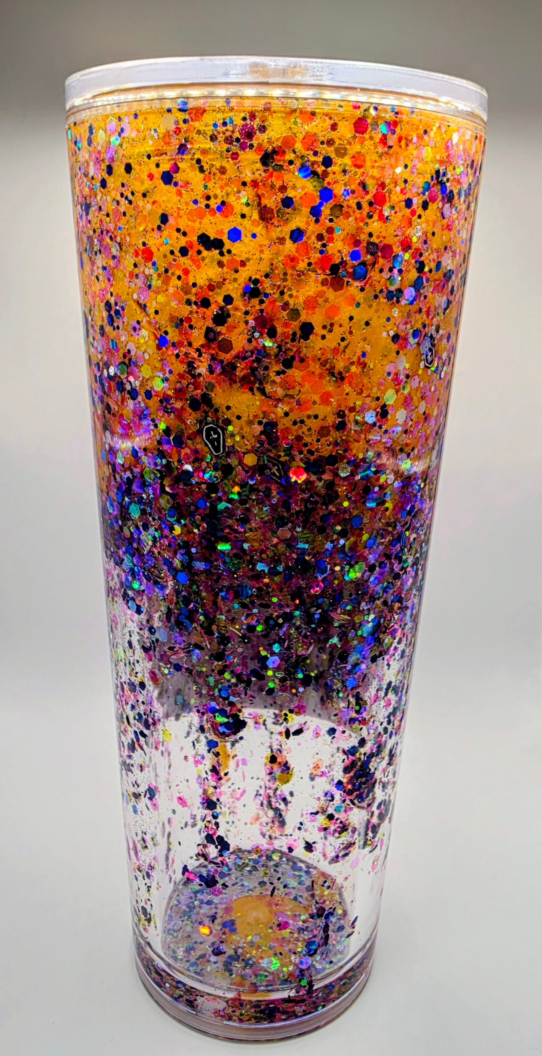Día Del Las mortas 24oz snowglobe tumbler